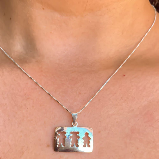 Collar Children Plata