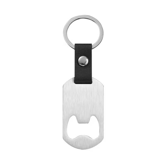 Llavero Abridor Plateado Personalizado