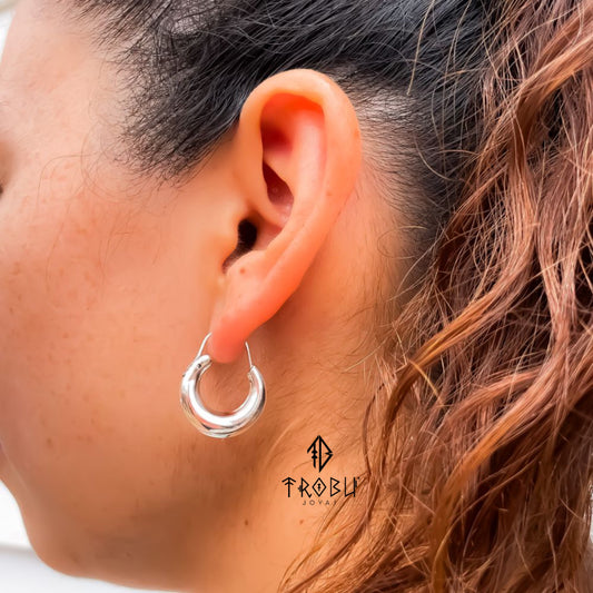 Aros Argolla Kumburá Plata