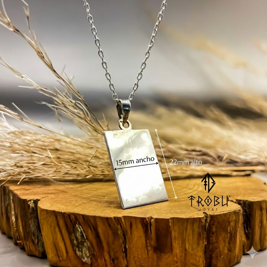 Collar Rectangular Personalizado