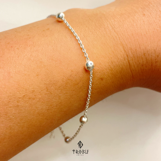 Pulsera Esferat Plata