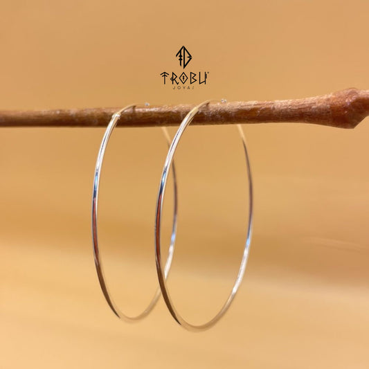 Aros Argolla Paris Plata