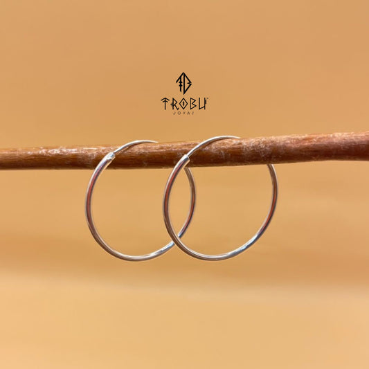 Aros Argolla Lize Plata