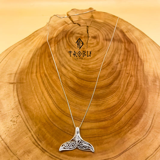 Collar Balenë Plata