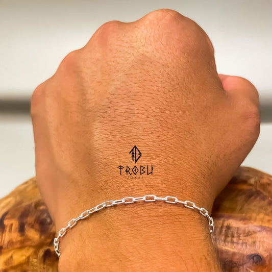 Pulsera Eslabón Plata