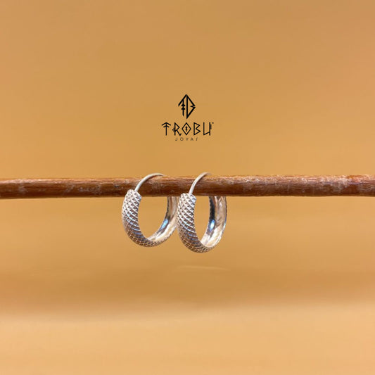 Aros Argolla Persia Plata