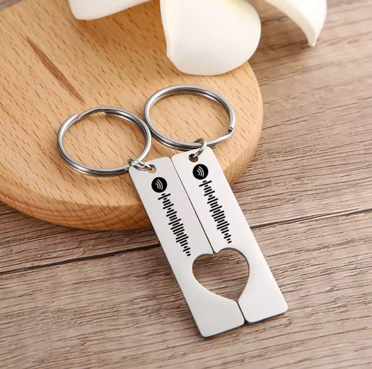 Pack de llaveros de Corazón Personalizados