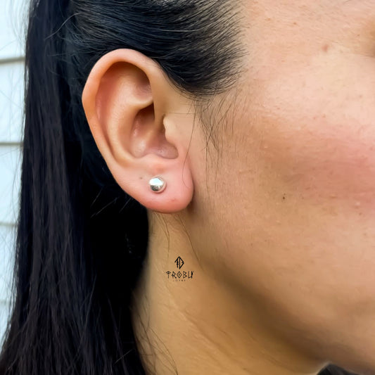 Aros Perla Sil Plata