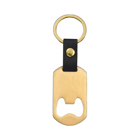 Llavero Abridor Dorado Personalizado