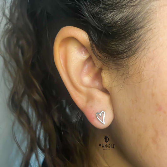 Aros Herz Plata