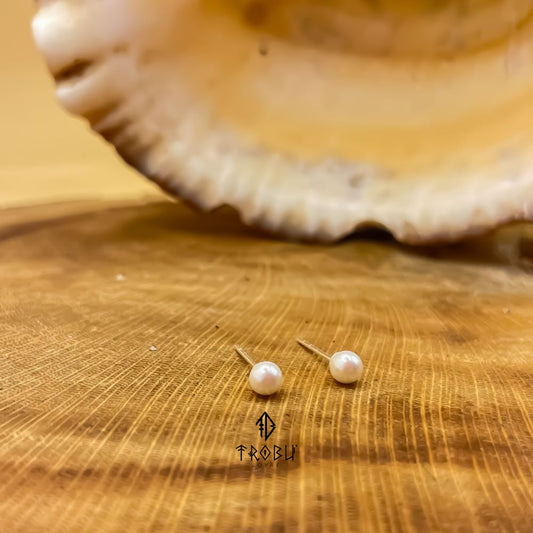 Aros Pearl Mini Plata