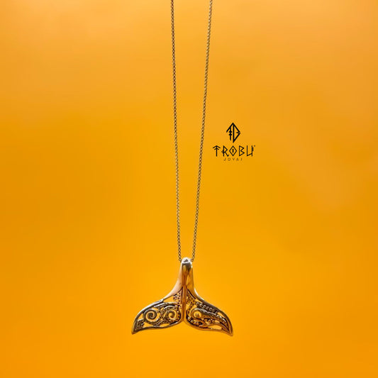 Collar Balenë Plata