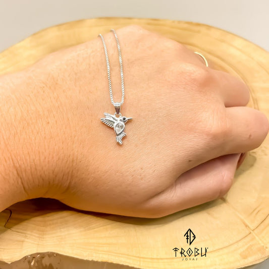 Collar Kolibri Plata