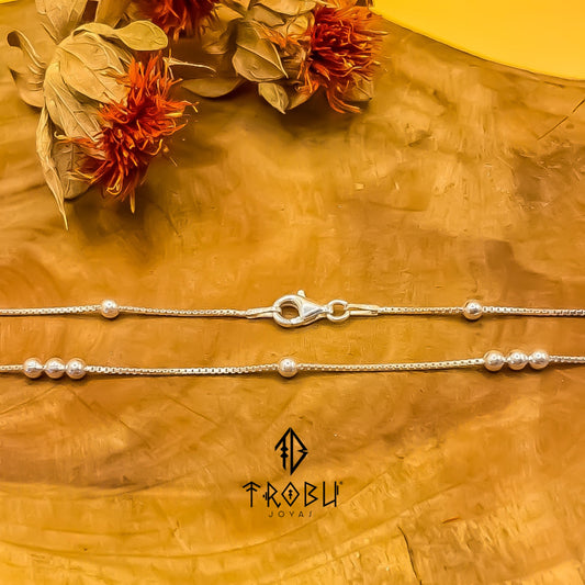 Cadena Leia Plata