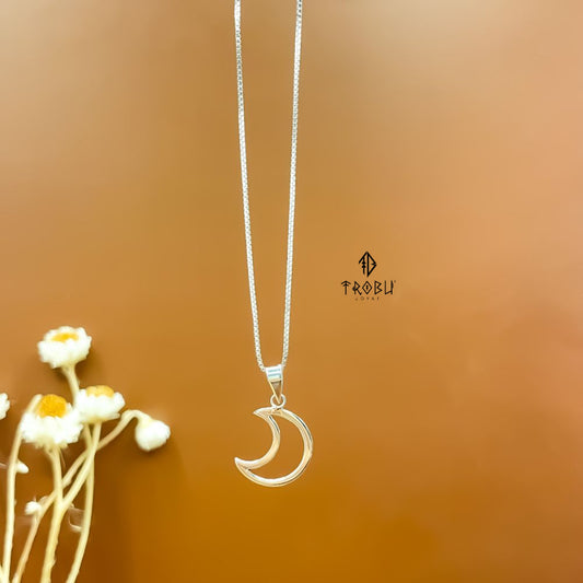 Collar Luna Moonie Plata