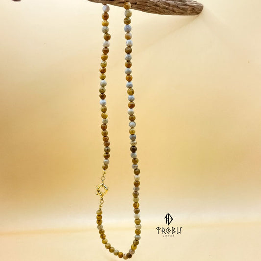 Collar Piedra Terra ~ Ágata Crazy