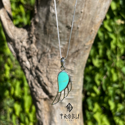 Collar Grace Plata | Piedra Turquesa