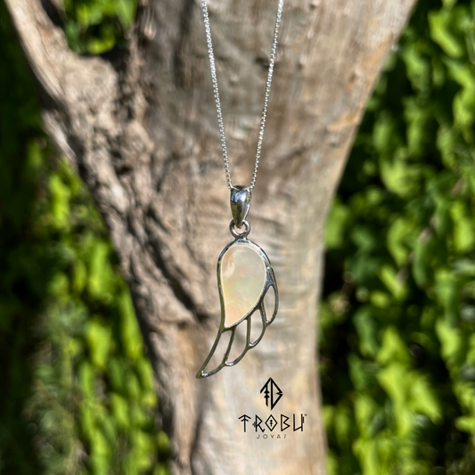 Collar Grace Plata | Piedra Nácar