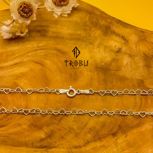 Cadena Love Plata